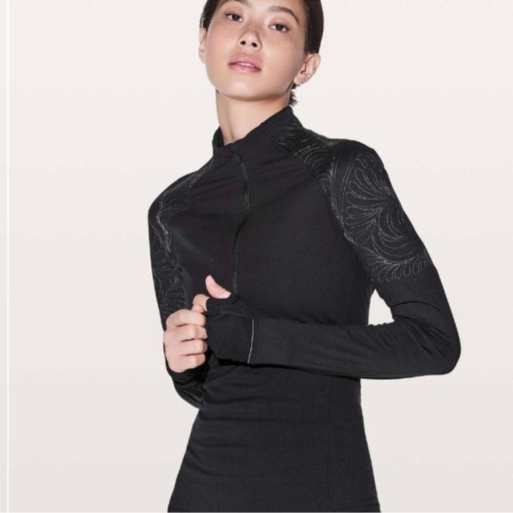 Lululemon Toasty Tech 1/2 Zip Black